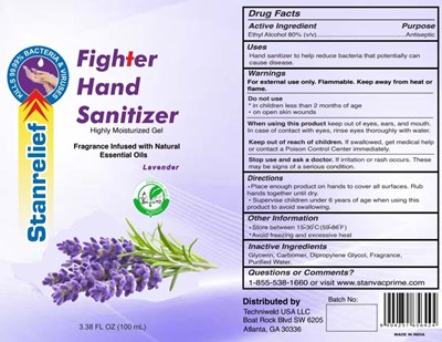 Stanrelief Fighter Hand Sanitizer 100 mL (Stanrelief Fighter Hand Sanitizer 100 mL)