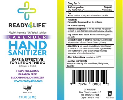 60ml Label (Ready4life 2oz Lavender1)