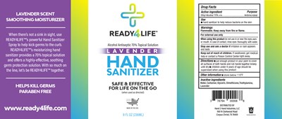 237ml Label (Ready4life 8oz Lavender1)