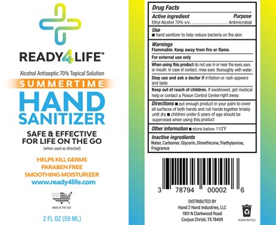 60ml Label (Ready4life 2oz Summer1)