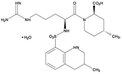 Argatroban Structural Formula (Image 06)