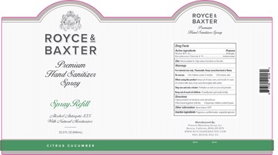 32oz Citrus Cucumber Label (100620 New 32oz Quart Cc)