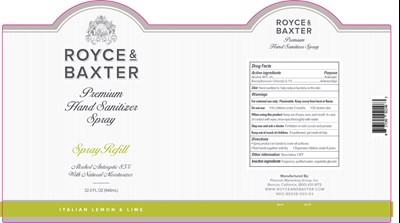 32oz Italian Lemon Lime Label (100620 New 32oz Quart Ll)