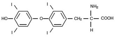 Chemical Structure - thyroid 02