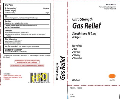 Simethicone 180 mg (Gas Relief 180 mg Softgels Pur 1)