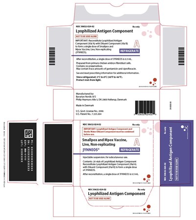 Jynneos Lyophilized Antigen Component Carton Label (Image 02)