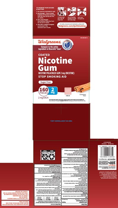 Nicotine polacrilex 2 mg (nicotine) - nicotine 2 mg cinnamon usp gum 1