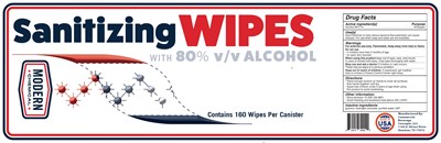 160ct Wipes With 80% Alcohol ((fdajpeg) Sw80a(160ct)(10.07.20))