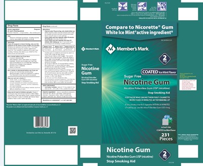 Nicotine Polacrilex Gum Usp 2 mg Ice Mint Flavor (Nicotine Gum Ice Mint 1)