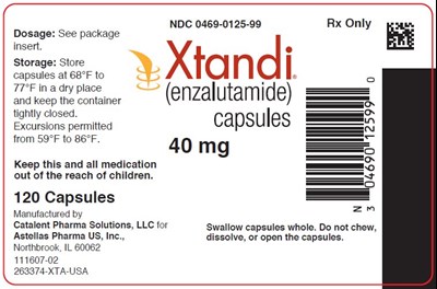 image-10.jpg Xtandi (enzalutamide) capsules 40 mg label - image 10