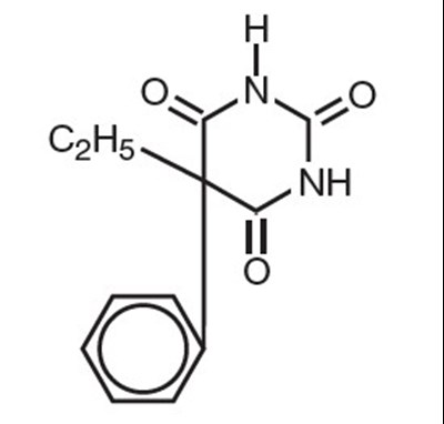 Phenobarbital Structural Formula (Phenobarbital 1)