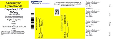 Clindamycin Hydrochloride Capsules USP 300mg - clindamycin fig1