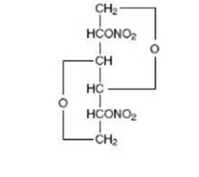Isosorbide Dinitrate Chemical Structure (Isosorbide Dinitrate Tabs Chemical Structure)