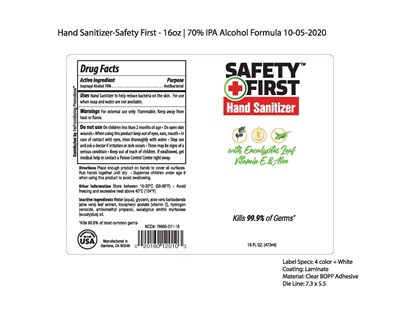 16 Oz Label (Prslb20201012010sf16oz)