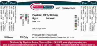Ventolin Container Label (423)