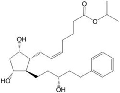The Chemical Structure Of Latanoprost (Image 02)