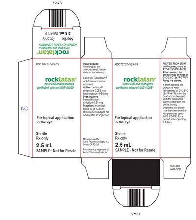 Rocklatan (netarsudil And Latanoprost Ophthalmic Solution) 0.02%/0.005% Sample Carton Label (Image 06)