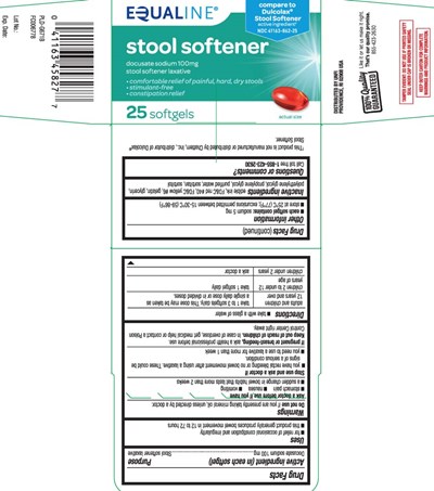 Docusate Sodium 100 mg (Docusate Sodium Single Tone 100 mg Softgels Pat 1)