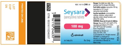seysara-03.jpg 100 mg 30-count Bottle Label - seysara 03