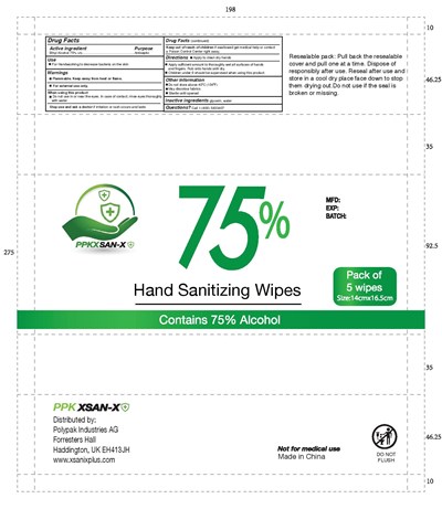 For Handwashing To Decrease Bacteria On The Skin (Alcoholwipepolypak)