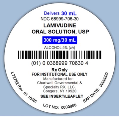 Image Description (Lamivudine 30ml Cup Label)