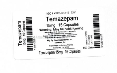Bottle Label 15 mg - 43353 312 15