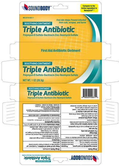 0631 Sb Triple Antibiotic 1oz