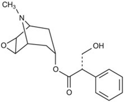 Scopolamine Structural Formula (Image 02)