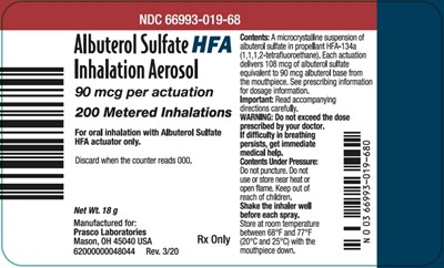 Albuterol Sulfate HFA 200 dose label - albuterolhfa spl graphic 15
