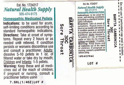 Sore Throat Label 0 - NHS sore throat