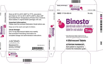 Binosto 70mg Carton 4 Tablets (B278a11a Carton 041)
