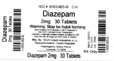 43353-825.jpg Bottle Label 2mg - 43353 825