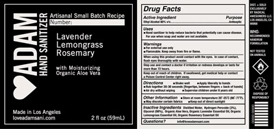 LOVEADAM_2oz_4.23x2.jpg 59 ml label - LOVEADAM 2oz 4.23x2