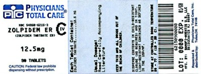 Principal Display Panel (12.5 mg Tablet Bottle Label)