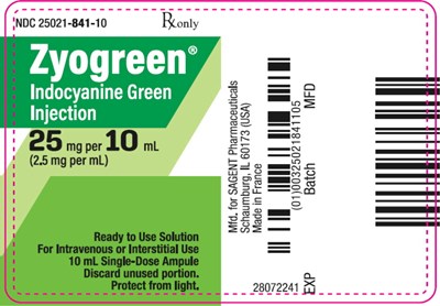 Package Label – Principal Display Panel – Ampule Label (Zyo00 0001 02)