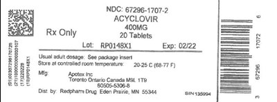 20 Count Label (67296 1707)