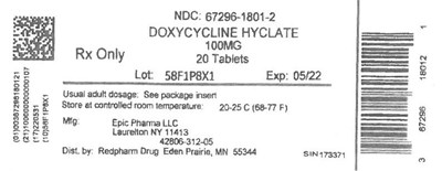 20 COUNT - 67296 1801 2