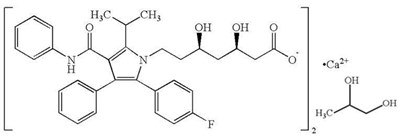 image-01.jpg Chemical Structure- Atorvastatin Calcium - image 01