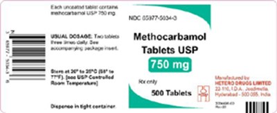 750mg500 (Methocarbamol Tablet Figure 11)