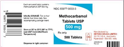 500mg500 (Methocarbamol Tablet Figure 6)