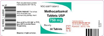 750mg30 (Methocarbamol Tablet Figure 8)