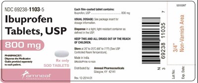 800 mg Label (Ibuprofen Tablets 4)