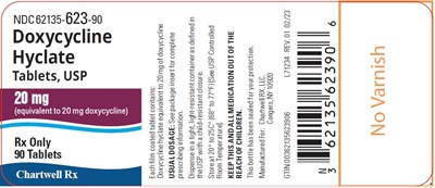 Image Description (Doxyxycline Hyclate Tab 90 Bot Lab)