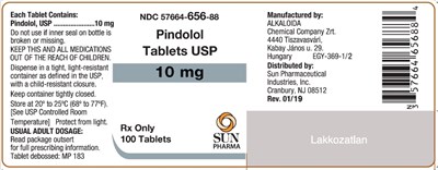 Pindolol-05.jpg Principal Display Panel-10mg Alkaloida - Pindolol 05
