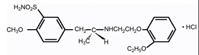 Chemical Structure - flomax 01