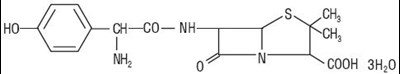 Chemical Structure (Amoxicillin 01)