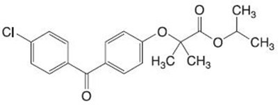 Chemical Structure (Fenoglide Figure 1)