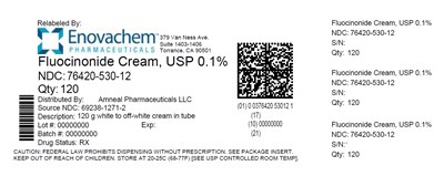 Label (Fluocinonide Cream Usp 0 1 Percent 3)