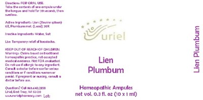 Lienplumbumampules