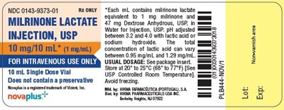 444 - milrinone lactate injection usp   for novaplus 2